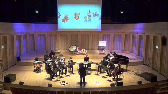 Live performance by Kina Miyamoto