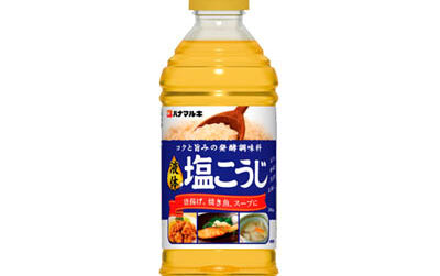 Photo of a bottle of Liquid Shio Koji cooking oil