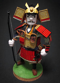 Image of Handmade Samurai Warrior