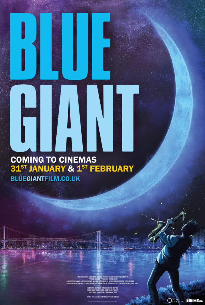 Poster from Blue Giant from Yuzuru Tachikawa